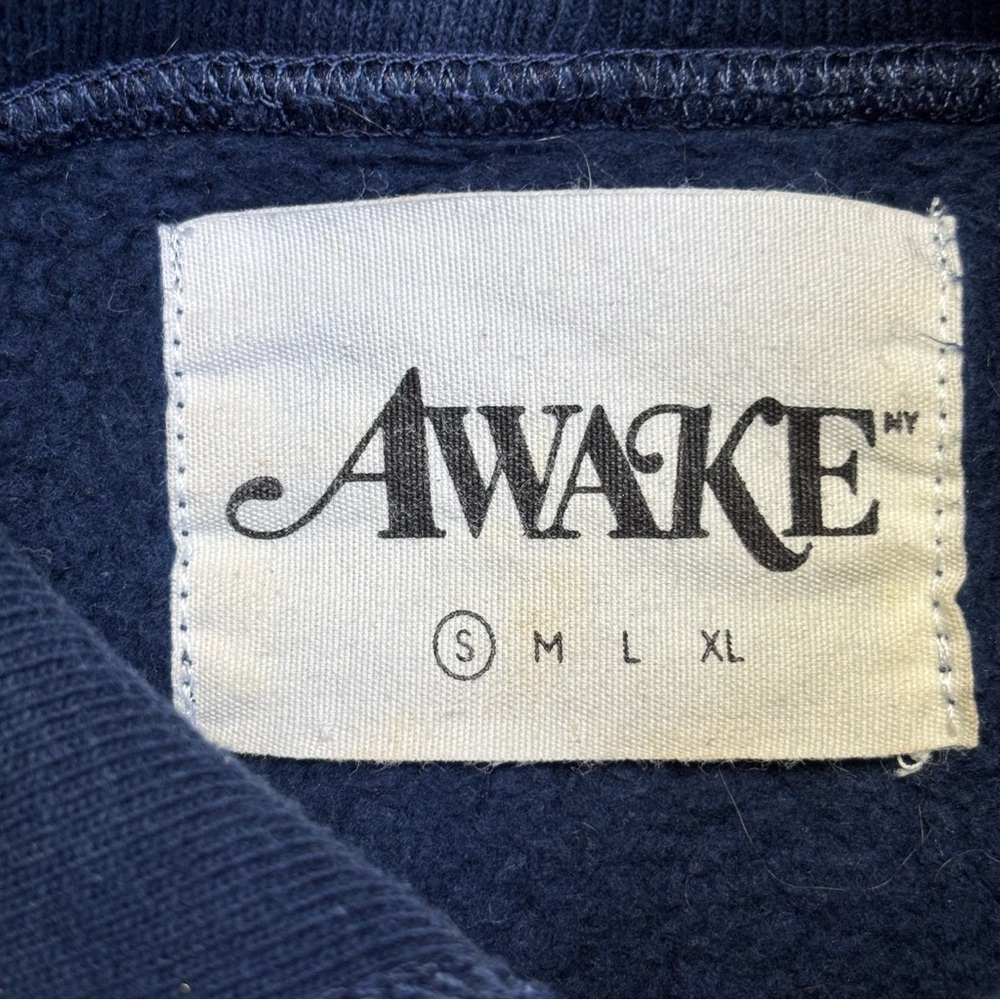 Awake Ny Embroidered Split Logo Patch Hoodie Smal… - image 2